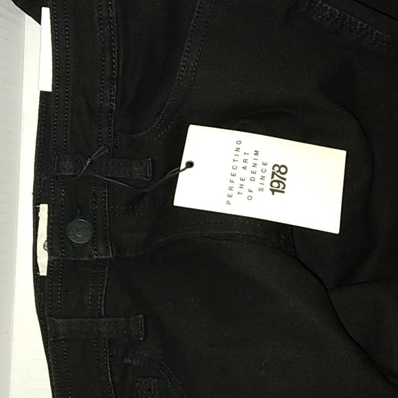 Last Pair☆L@@K☆NWT JORDACHE Vintage "Reese" Black High Slim Bootcut Jeans☆Sz 28 - Picture 12 of 16